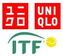 uniqlo and itf logos