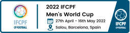 IFCPF Men's World Cup logo