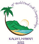 13th World Deaf Golf Championship logo
