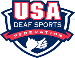 USA Deaf Sports Federation (USADSF) logo