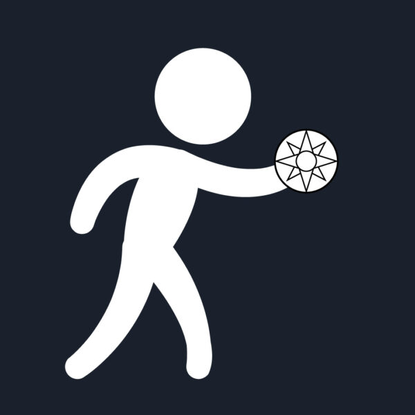 Deaf Orienteering logo