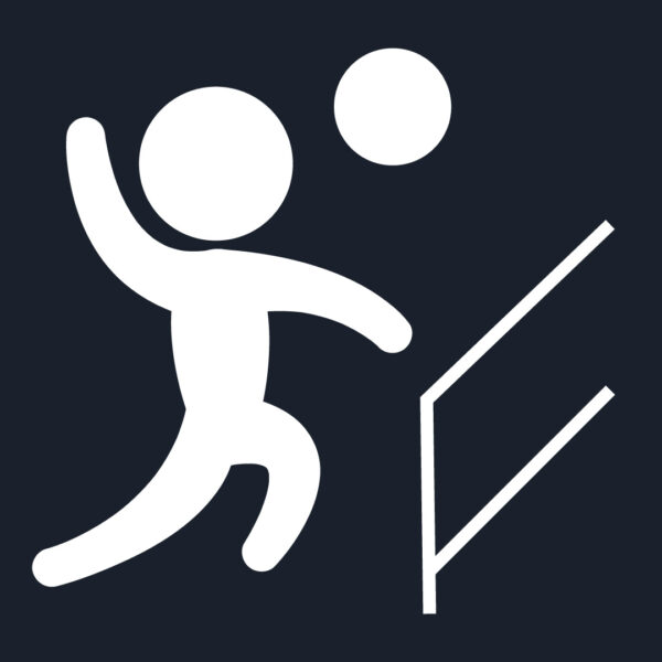 Deaf Volleyball logo