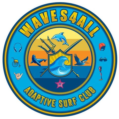 WAVES4ALL Adaptive Surf Club logo